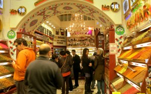 The Egyptian Bazaar is Istanbul's spice market